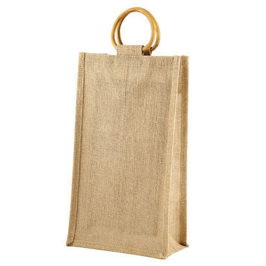 Branded Two Bottle Wine Bag