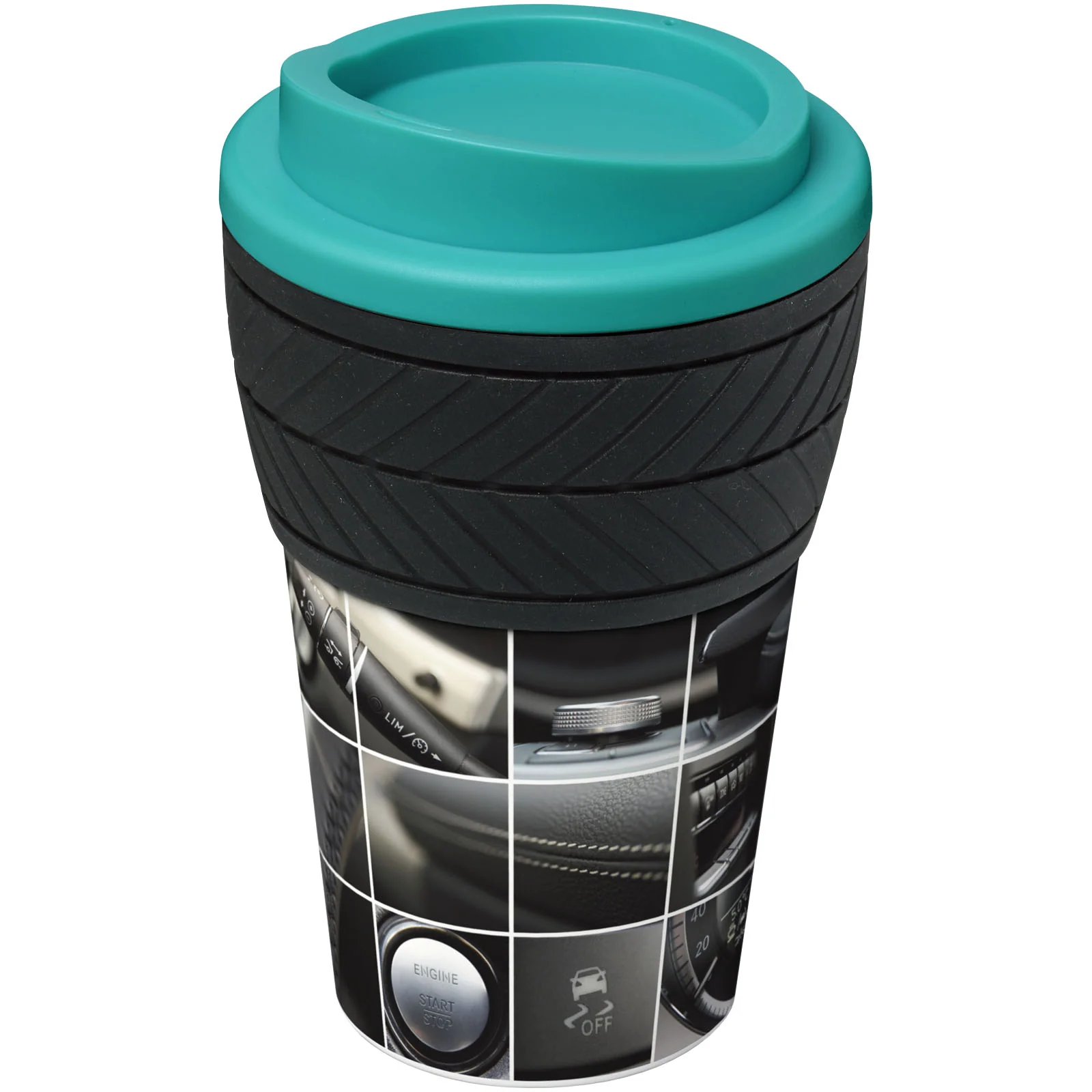 Brite-Americano® tyre 350 ml insulated tumbler - Image 16