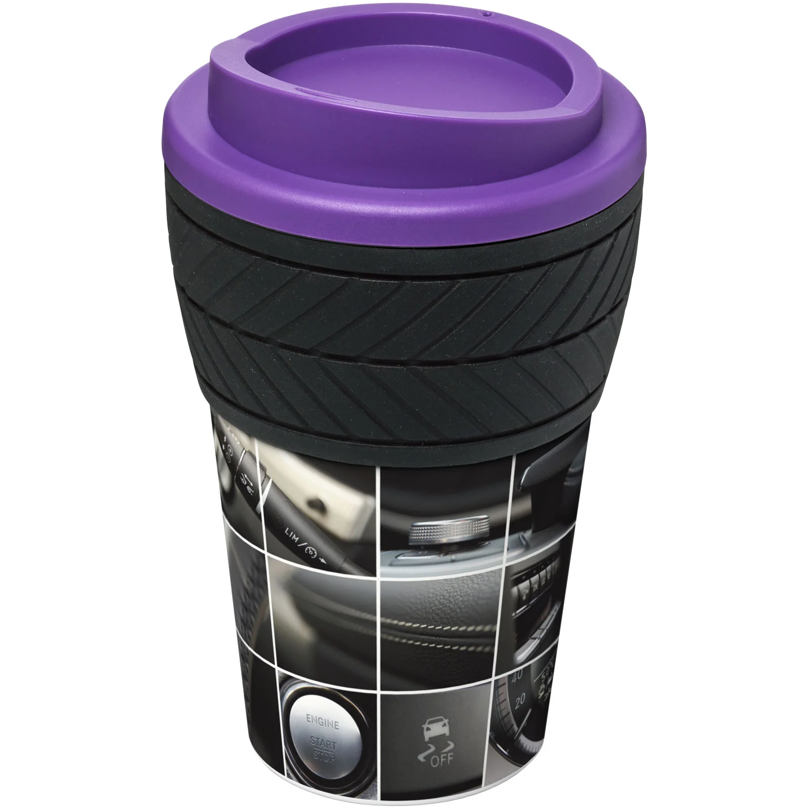 Brite-Americano® tyre 350 ml insulated tumbler - Image 31