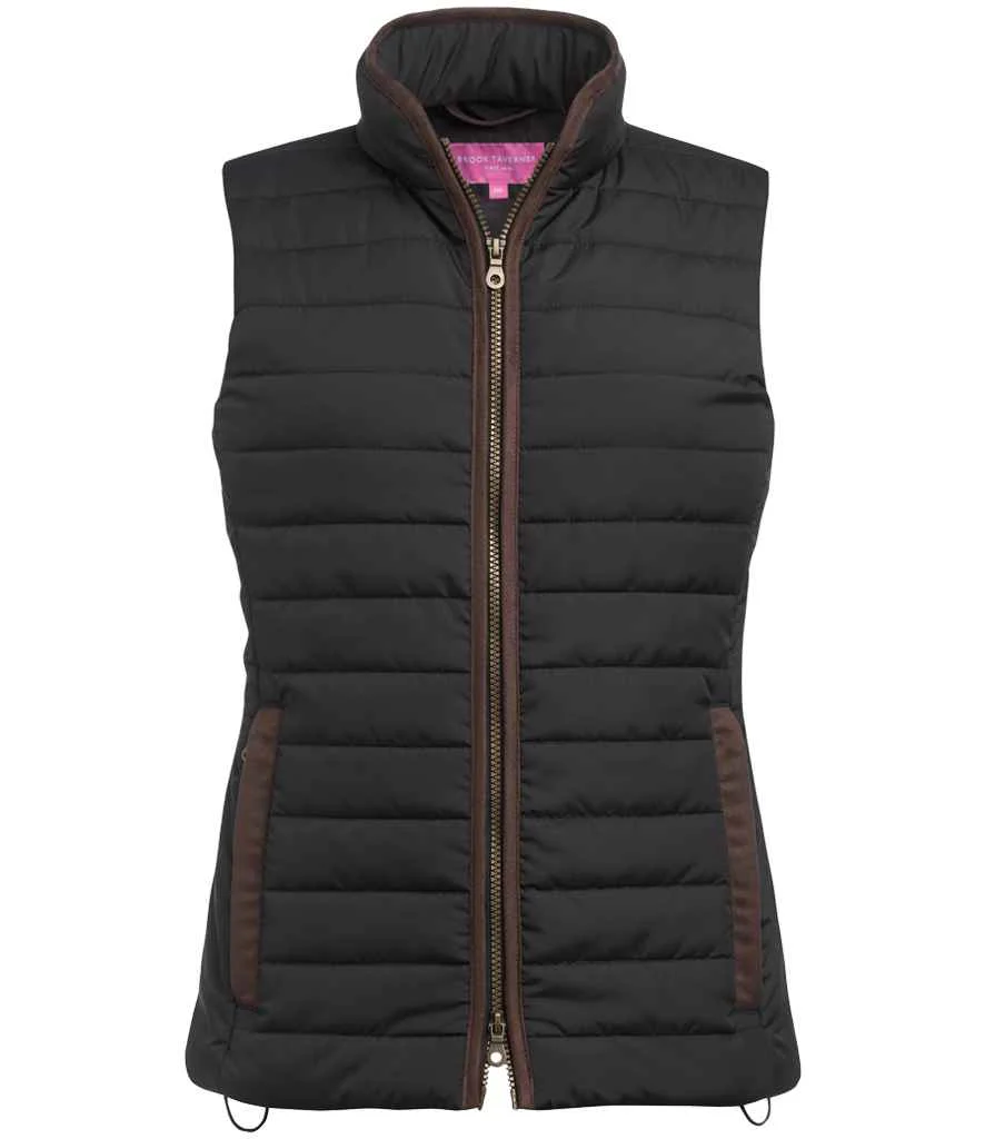 Brook Taverner Ladies Madison Quilted Gilet - Image 3