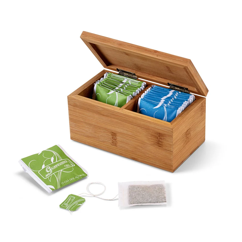 BURDOCK. Bamboo tea box - Image 5