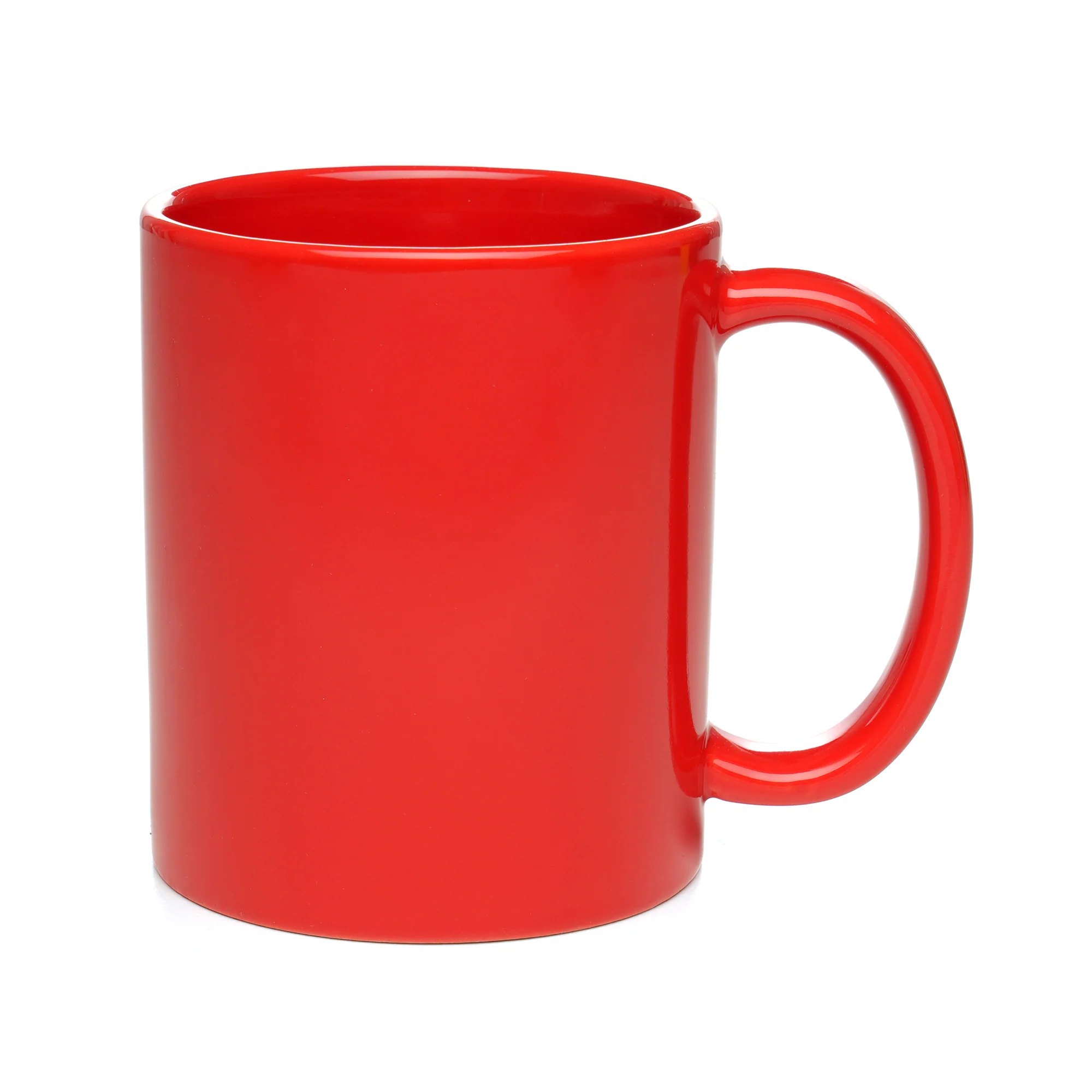 CAMBRIDGE 11oz Glazed Mug Red - Image 2