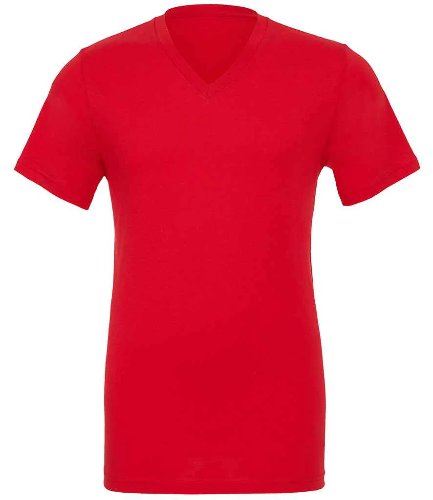 Canvas Unisex Jersey V Neck T-Shirt - Image 12