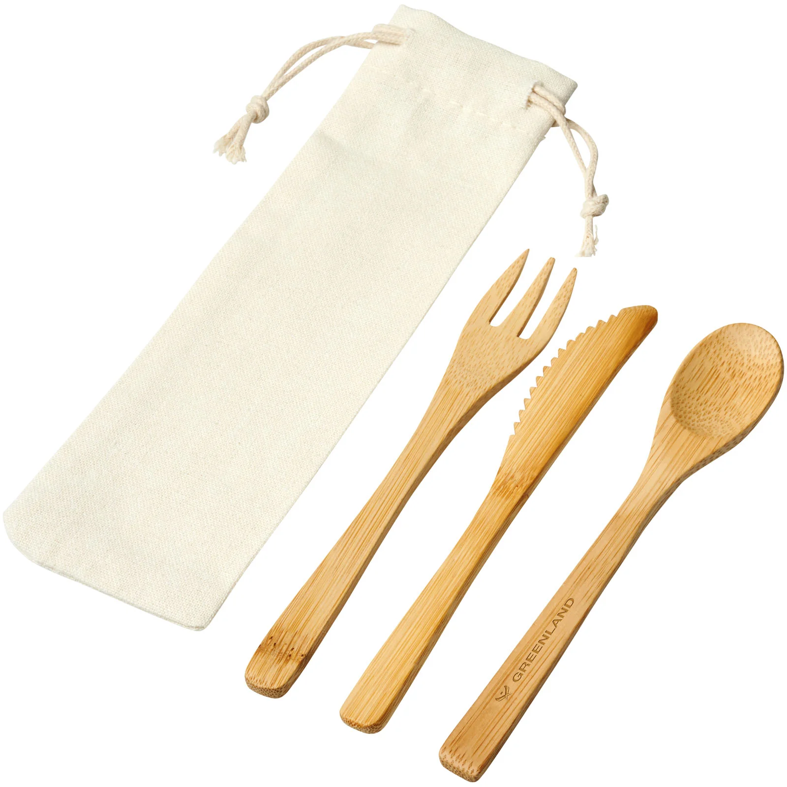 Celuk bamboo cutlery set - Image 6