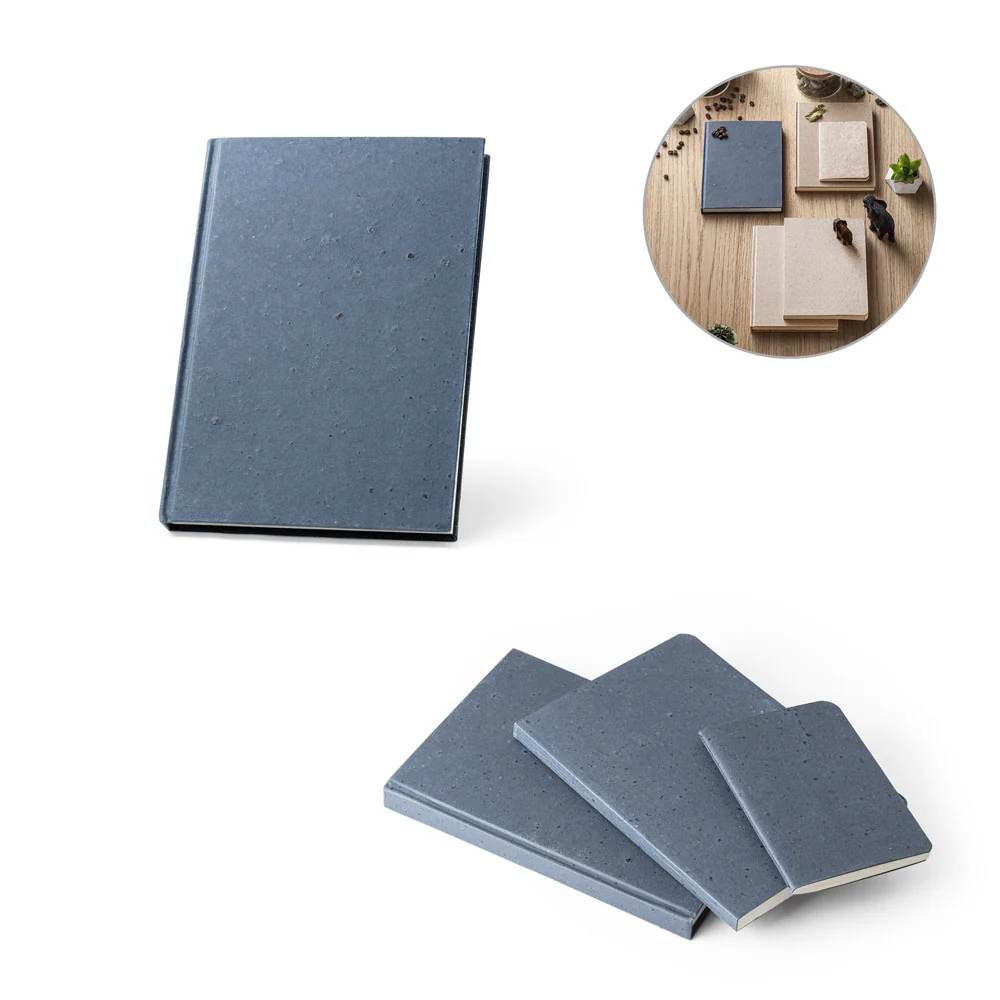 Coffeepad Rigid A5 Notebook Blue - Image 4