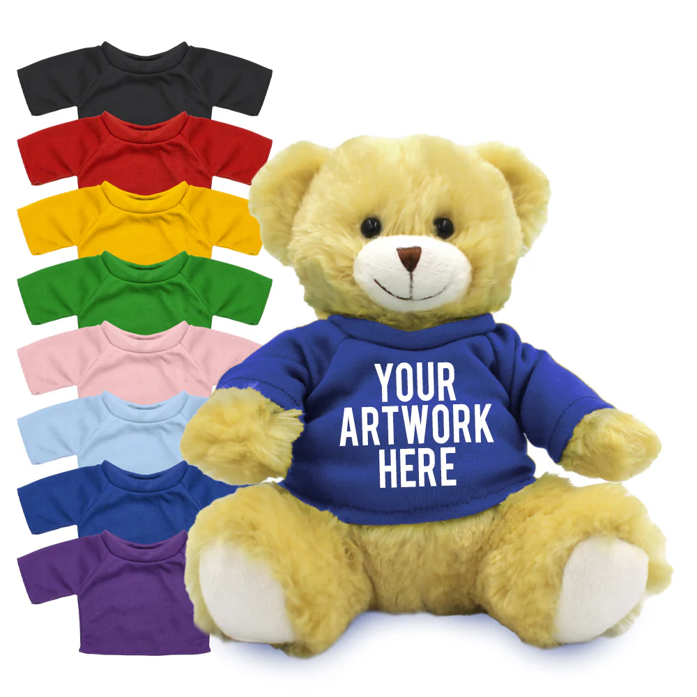 Coloured T-Shirt Bear - Image 10