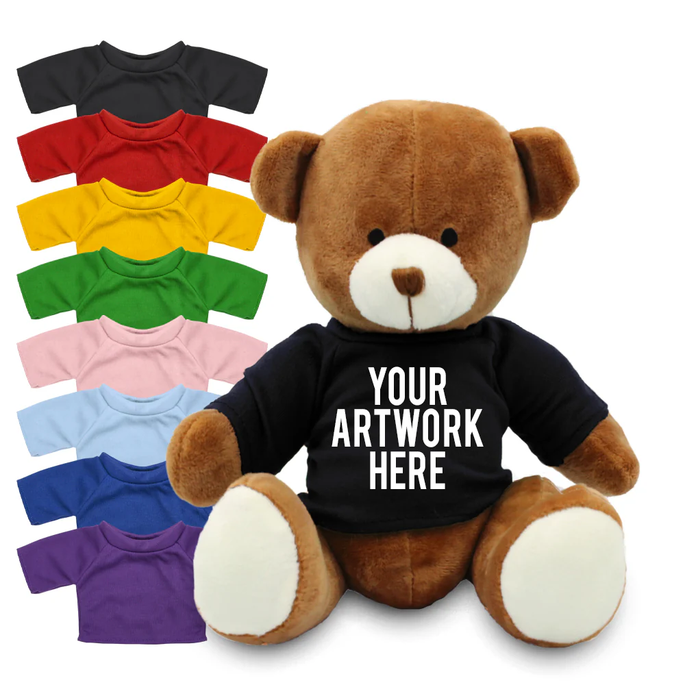 Coloured T-Shirt Bear - Image 12