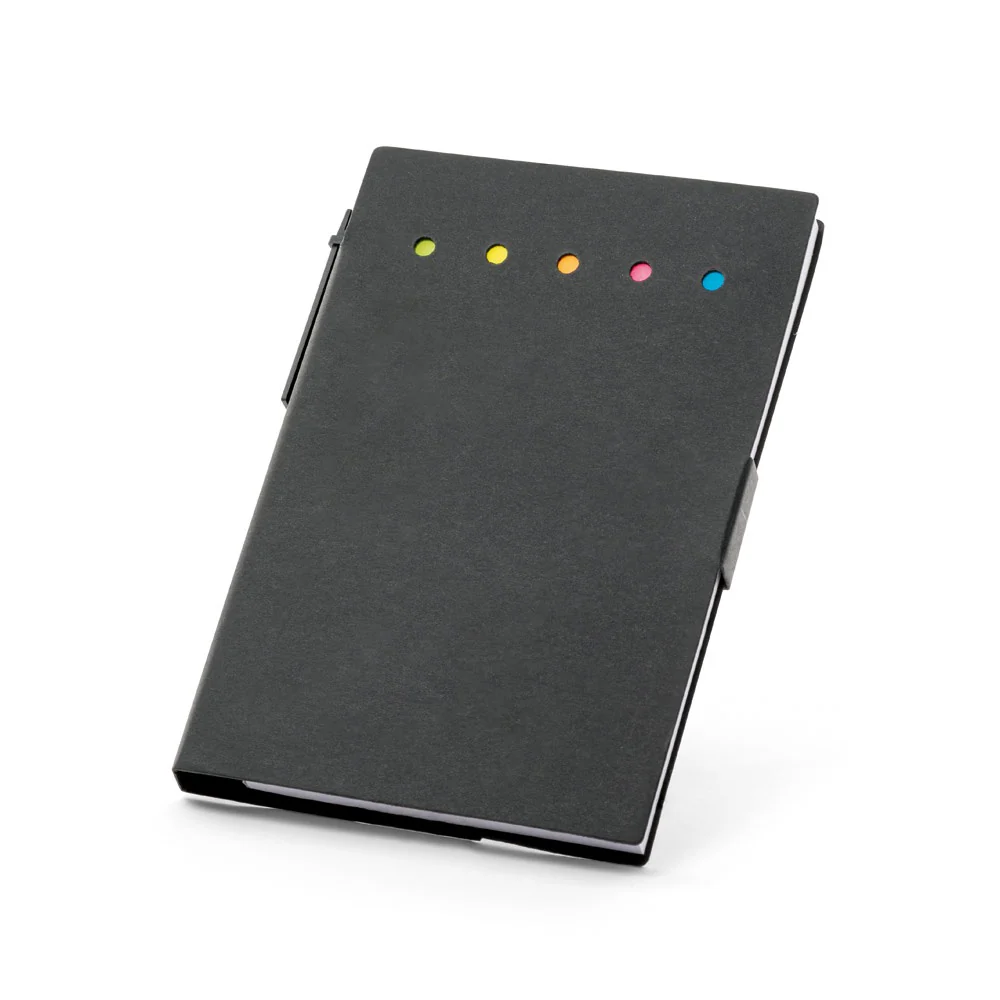 Cooper Coloured Sticky Notepad Set Black - Image 2
