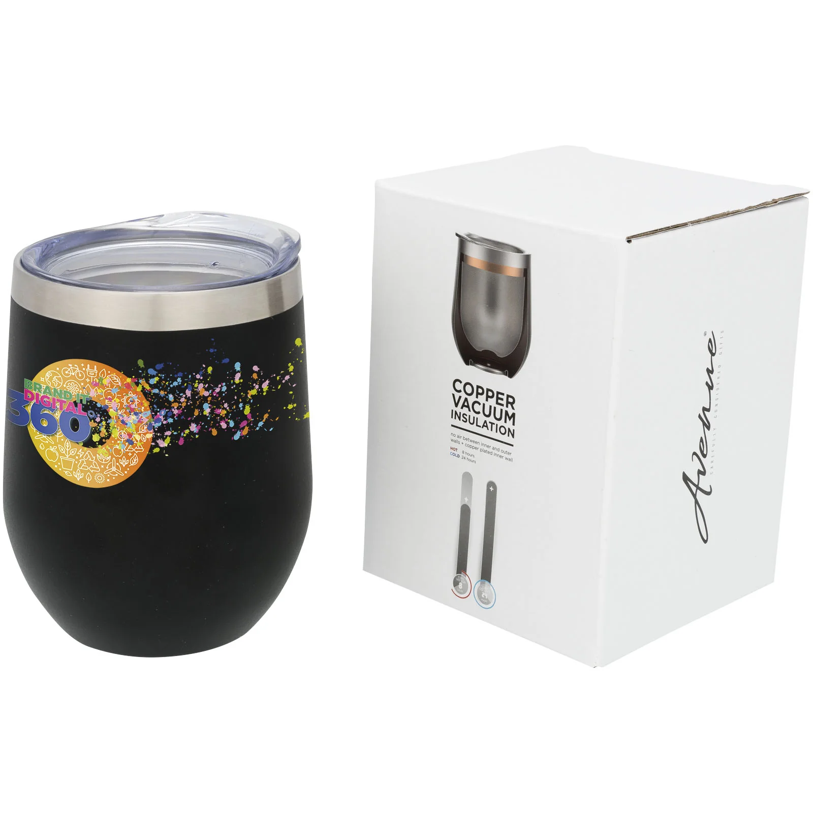 Corzo 350 ml copper vacuum insulated cup - Image 3