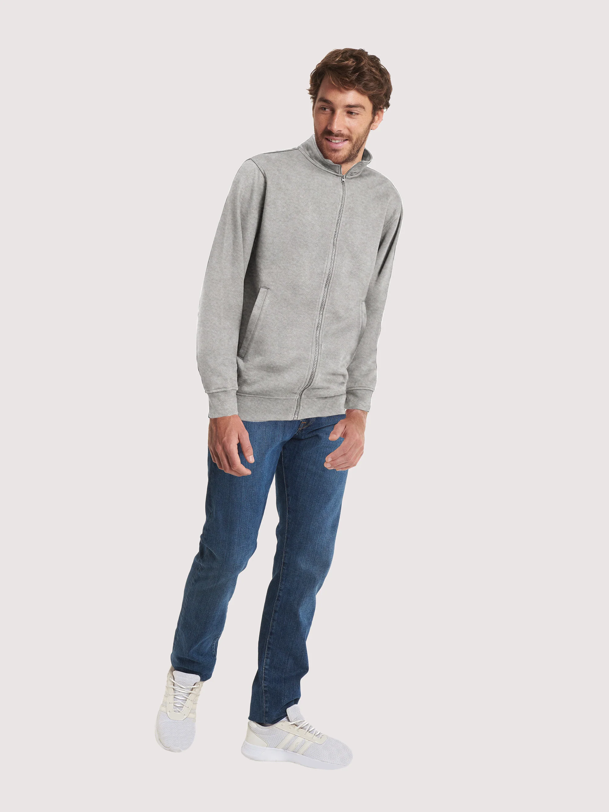Deluxe Unisex Sweat Jacket - Image 3