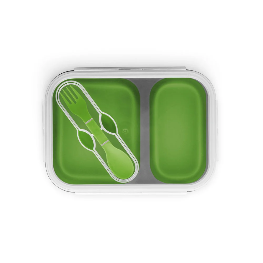 DILL. Lunch Box. Retractable hermetic box in silicone and PP (480 and 760 mL) - Image 7