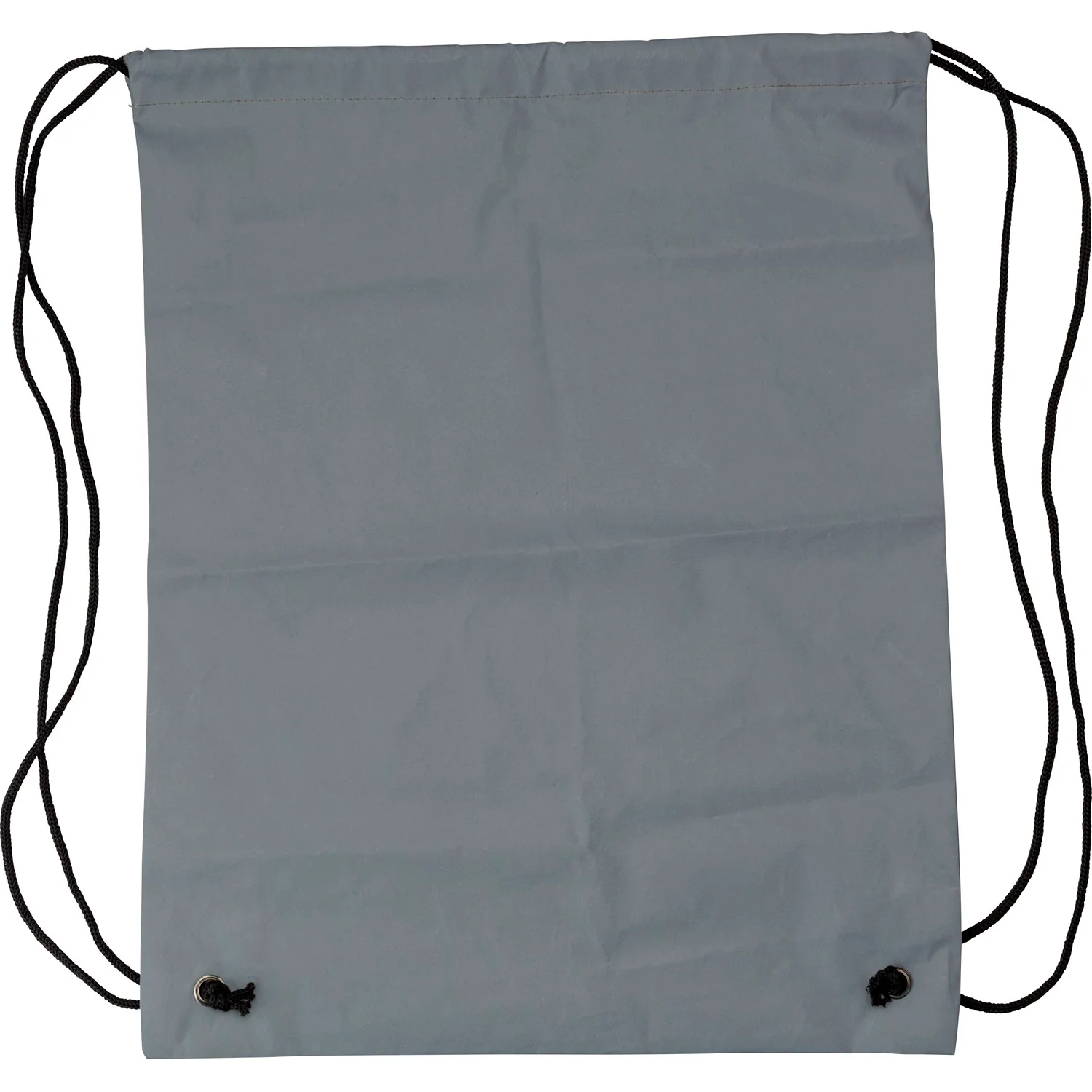 Ditchett Synthetic fibre (190D) reflective drawstring backpack - Image 3