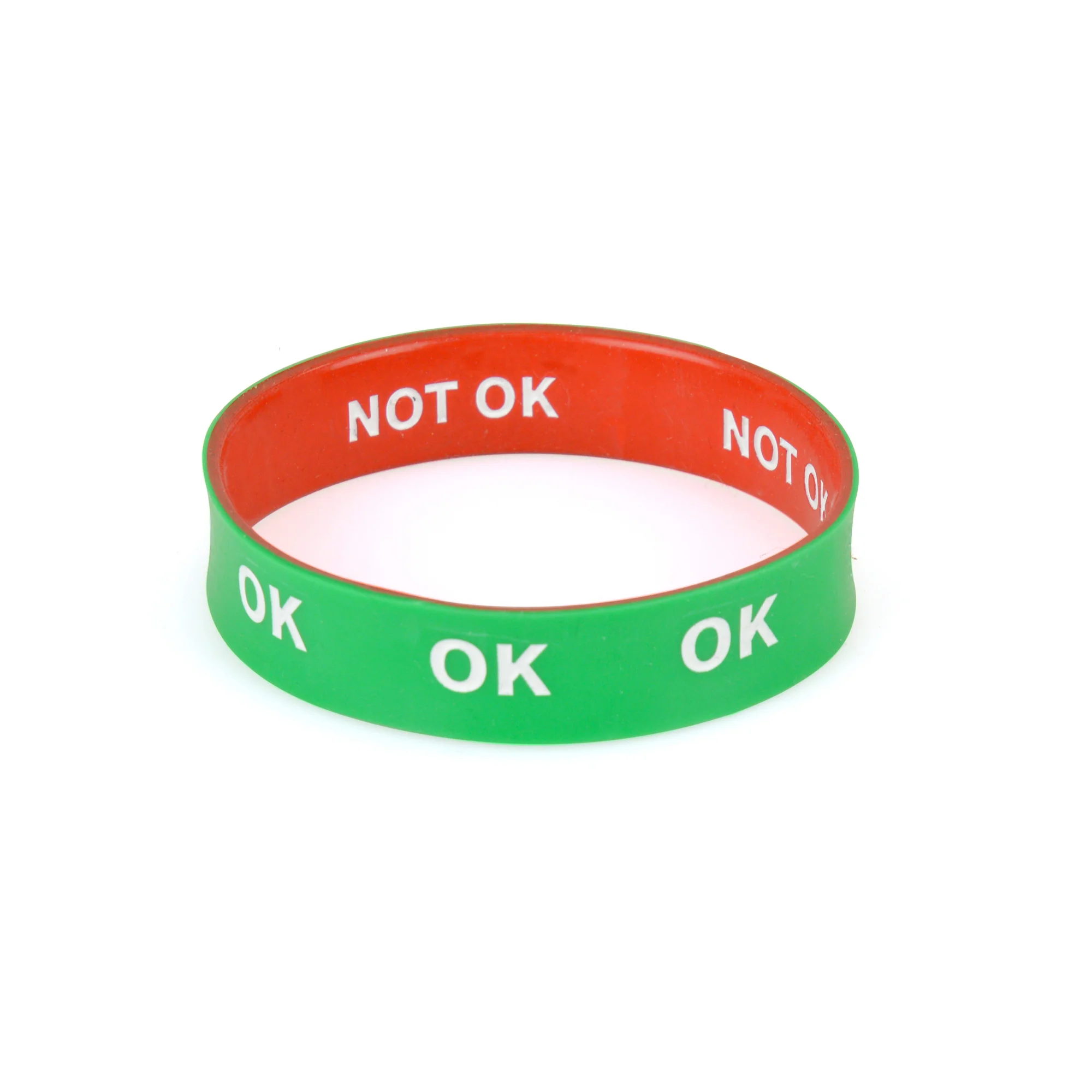 Double Sided Silicon Wrist Band - Image 3
