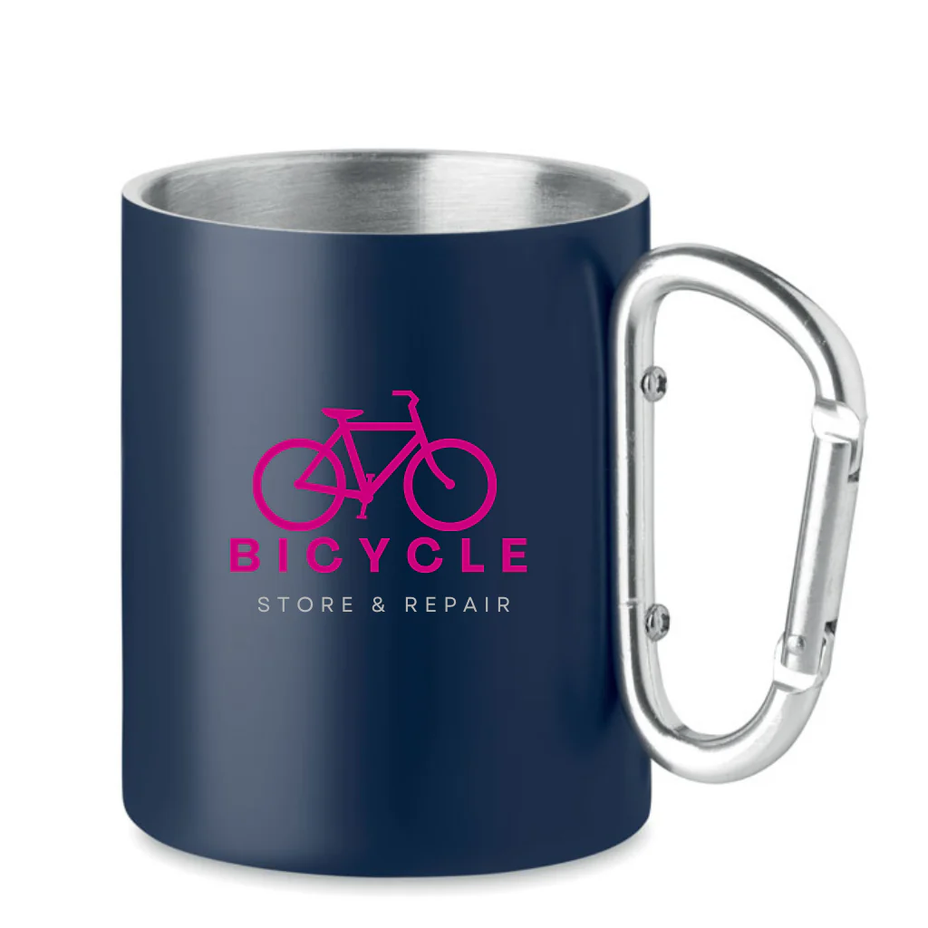 Double wall metal mug 300 ml - Image 18