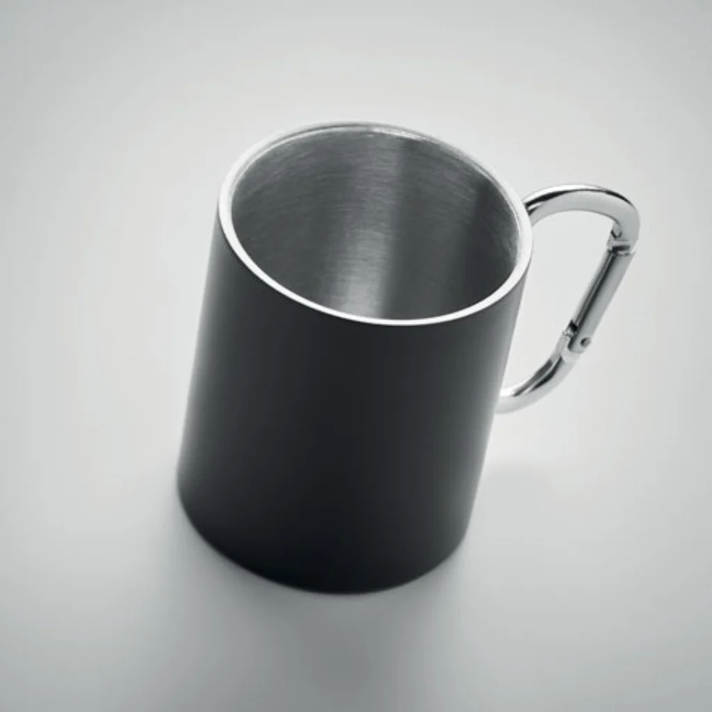 Double wall metal mug 300 ml - Image 3