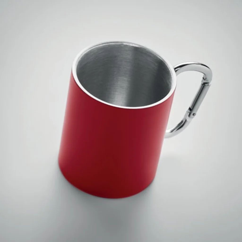 Double wall metal mug 300 ml - Image 7