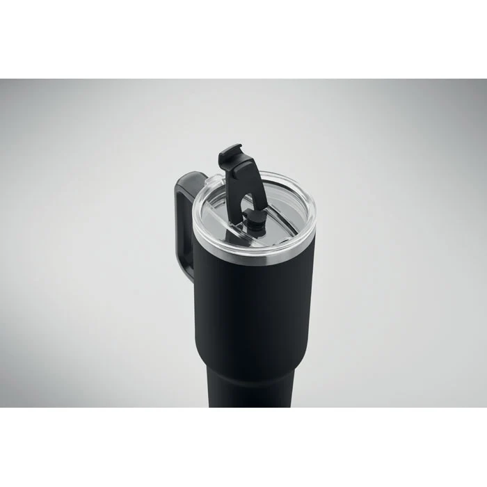 Double wall tumbler 1200ml-Black - Image 4