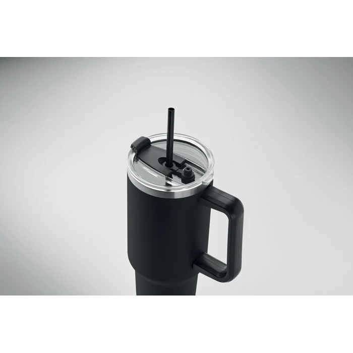 Double wall tumbler 1200ml-Black - Image 5