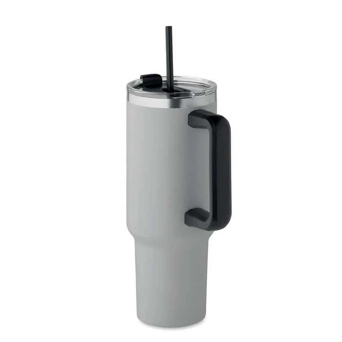 Double wall tumbler 1200ml-Grey - Image 7
