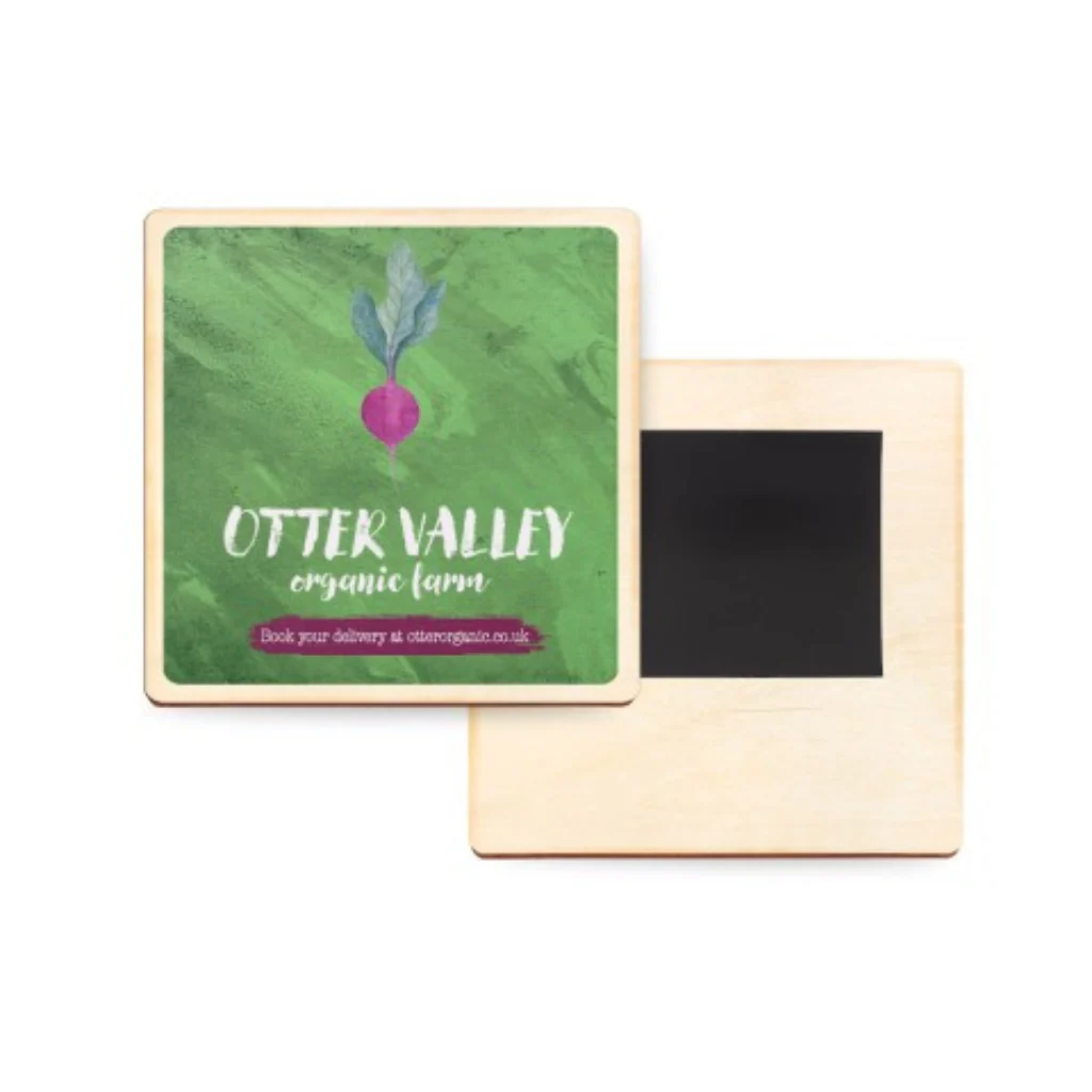 Eco-Friendly Wooden Magnets Natural - Image 4