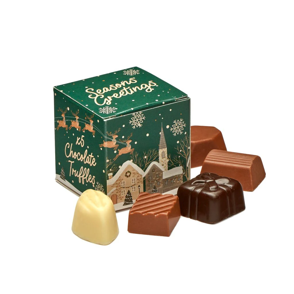 Eco Maxi Cube - 5x Chocolate Truffles Bespoke