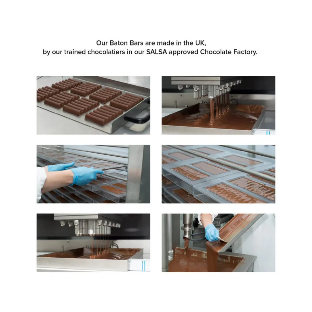 Eco Range, Eco 3 Baton Bar Box, Vegan Dark Chocolate, 70% Cocoa Bespoke - Image 2
