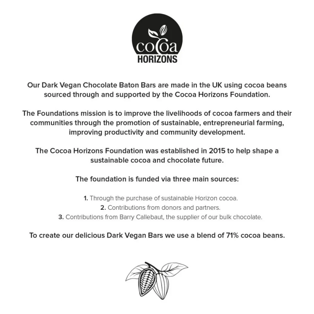 Eco Range, Eco 6 Baton Bar Box, Vegan Dark Chocolate, 70% Cocoa Bespoke - Image 3