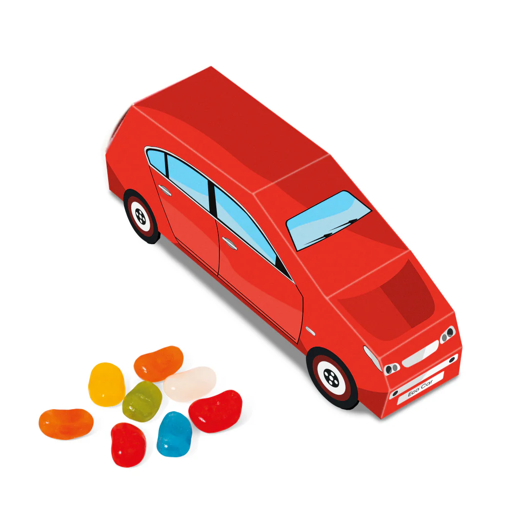 Eco Range, Eco Car Box, Jolly Beans, Bespoke