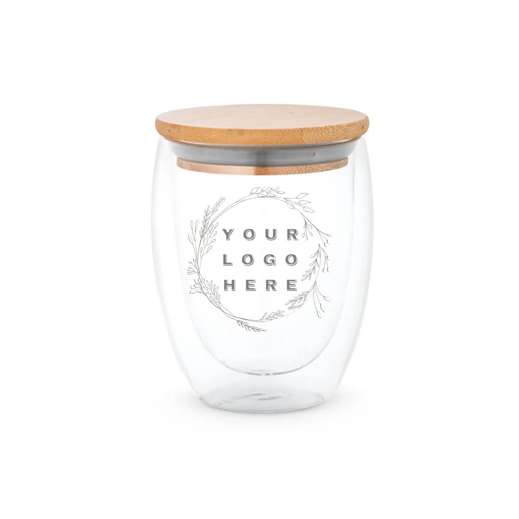 ECUADOR 350. Borosilicate glass travel cup 350 mL