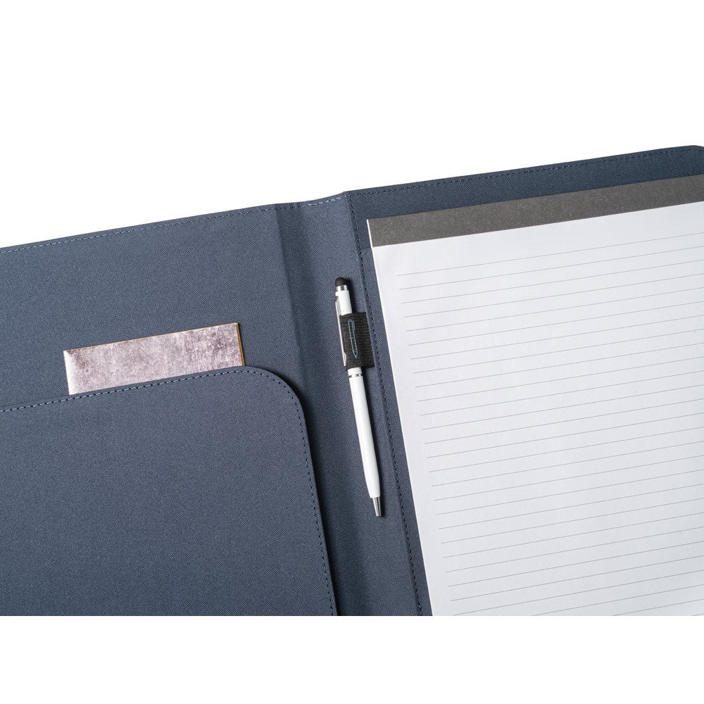 EMERGE FOLDER II. A4 folder in 100% rPET 300D with elastic closure - Image 2