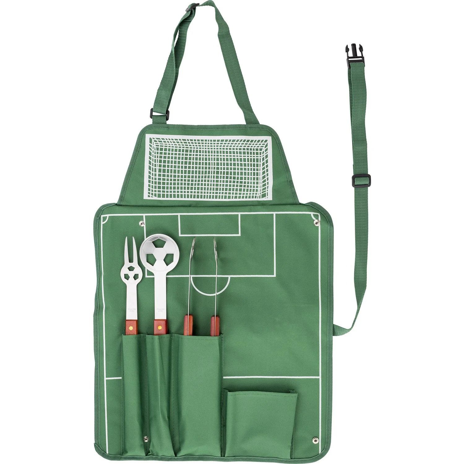 Fettledine Barbecue set with apron - Image 4