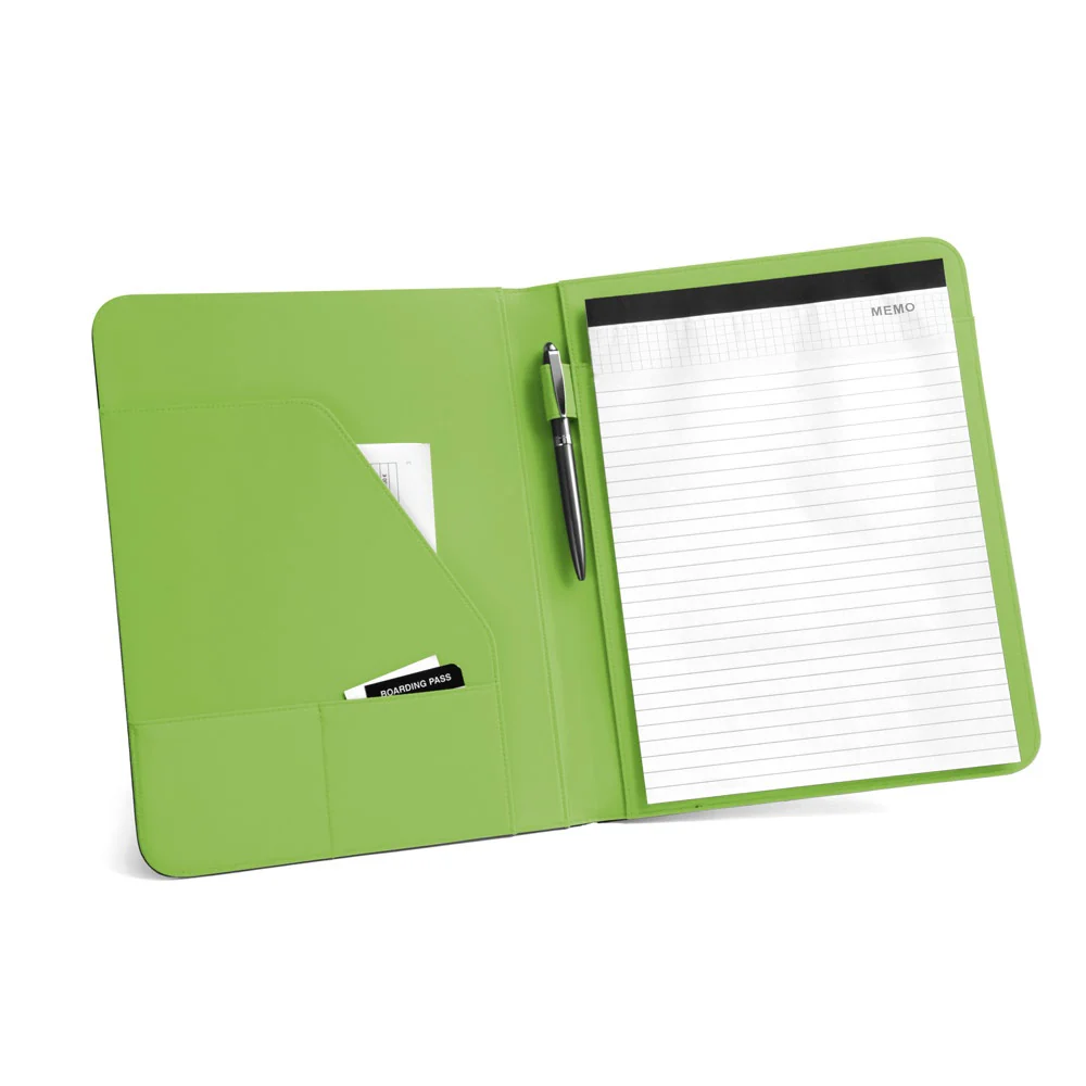 FITZGERALD. A4 folder in PU and 800D with lined sheet pad - Image 3