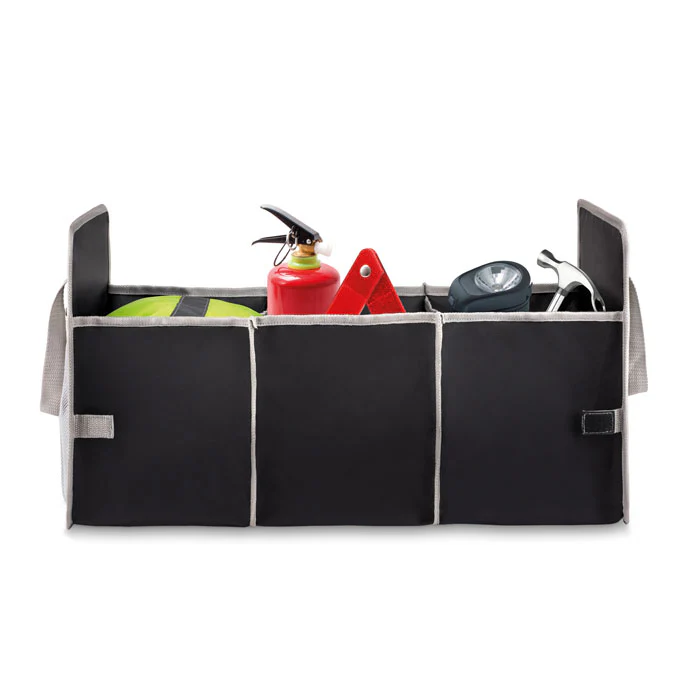 Foldable car organizer