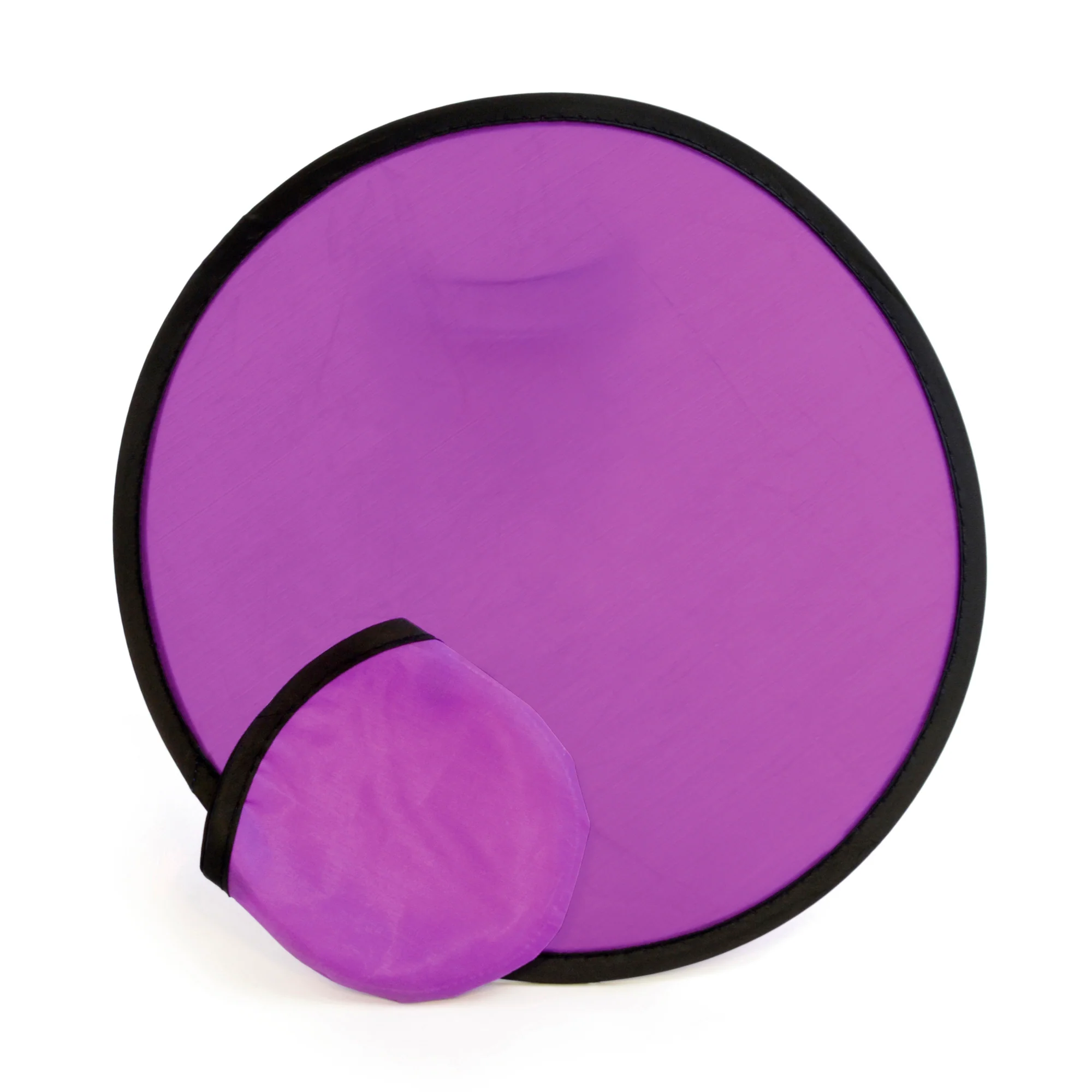 Foldable Foldaway Frisbee with Pouch and Black trim - Image 13