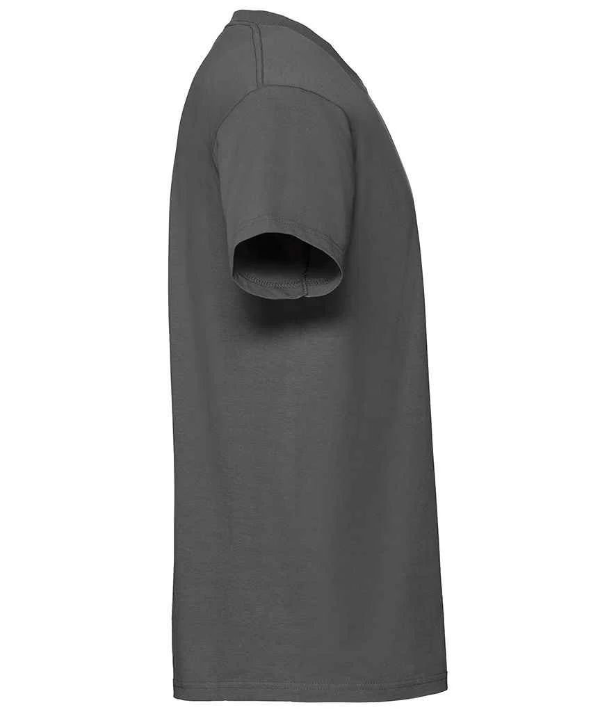 Fruit of the Loom Iconic 195 T-Shirt Light Graphite - Image 2