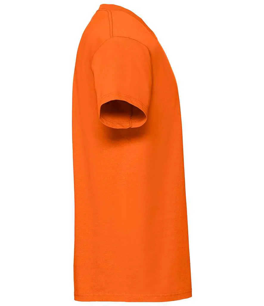 Fruit of the Loom Iconic 195 T-Shirt Orange - Image 2