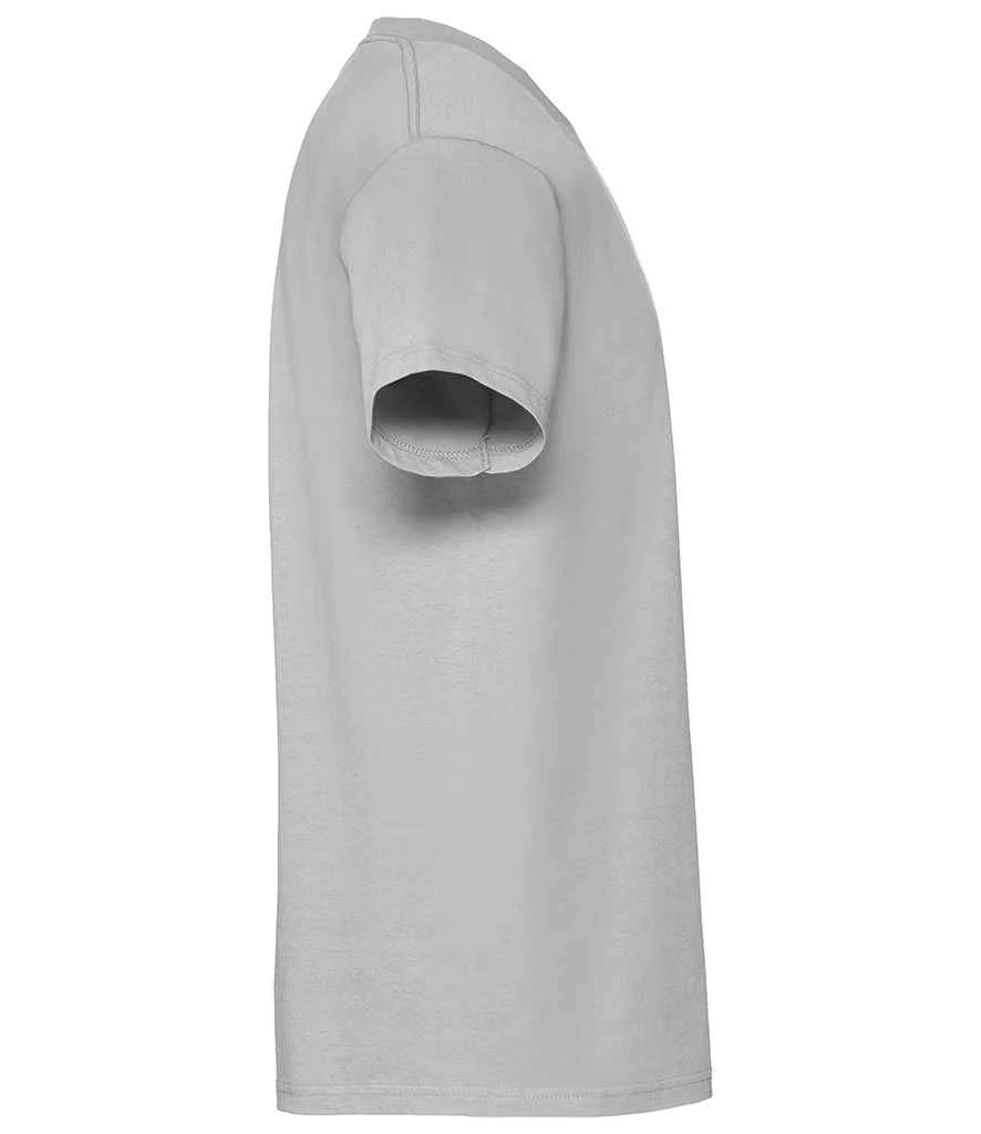 Fruit of the Loom Iconic 195 T-Shirt Zinc - Image 2