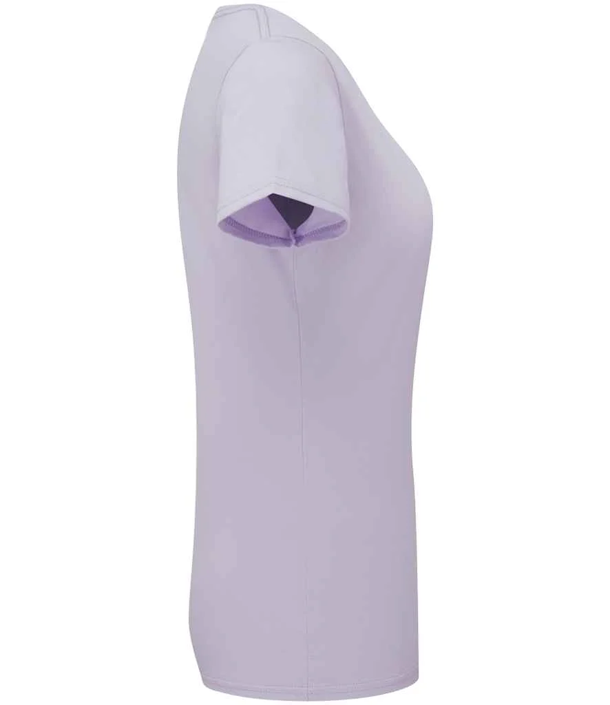 Fruit of the Loom Ladies Iconic 195 T-Shirt Soft Lavender - Image 2