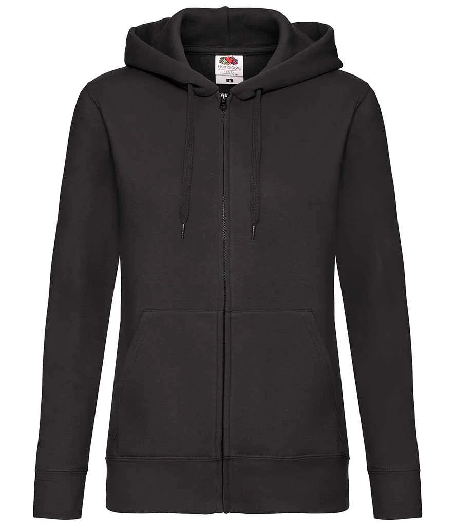 Fruit of the Loom Premium Lady Fit Zip Hooded Jacket - Image 8