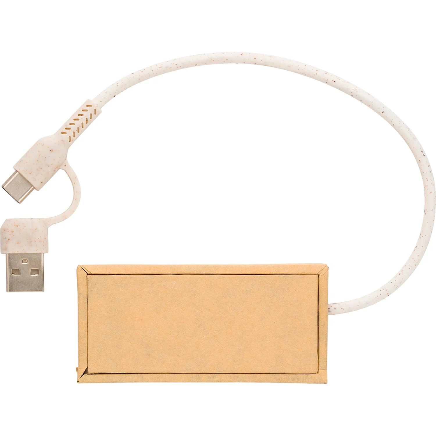 Garrods Aluminium and recycled paper USB hub - Image 2