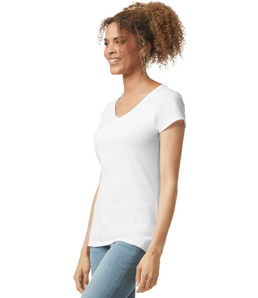 Gildan Ladies SoftStyle® V Neck T-Shirt - Image 16