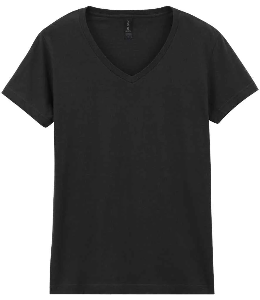 Gildan Ladies SoftStyle® V Neck T-Shirt - Image 3