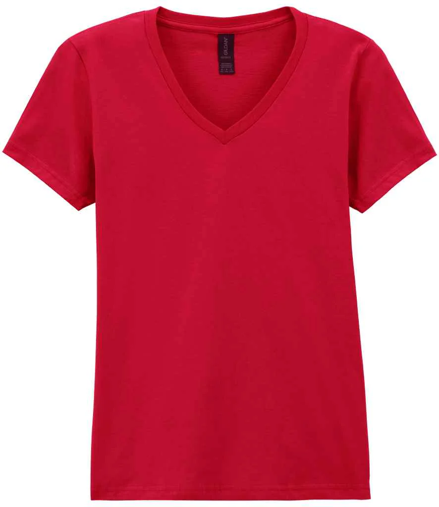 Gildan Ladies SoftStyle® V Neck T-Shirt - Image 5