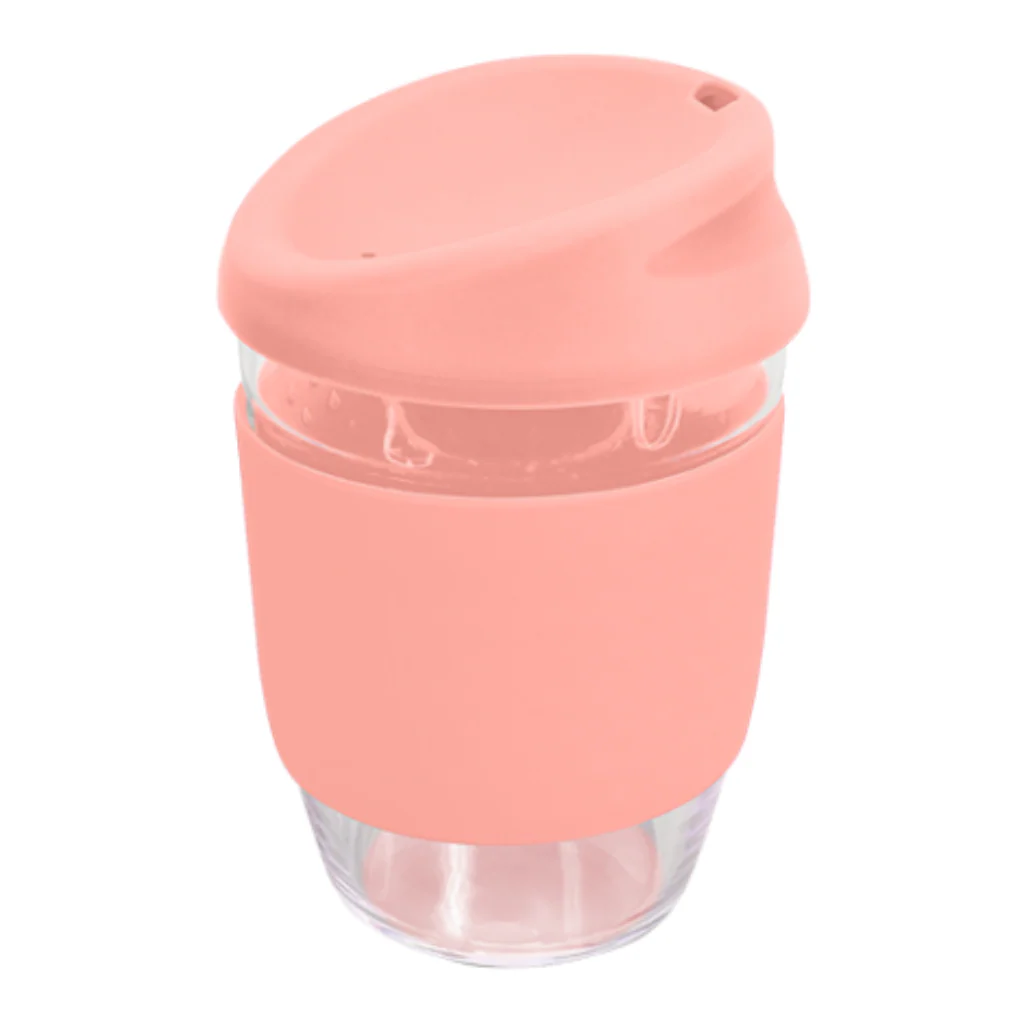 Glass Coffee Cup with Silicone Band - Kiato Cup - Image 10