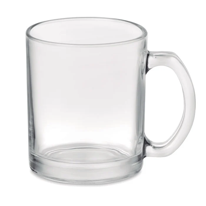 Frosted Glass Sublimation Mug - 300ml Frosted White - Image 6