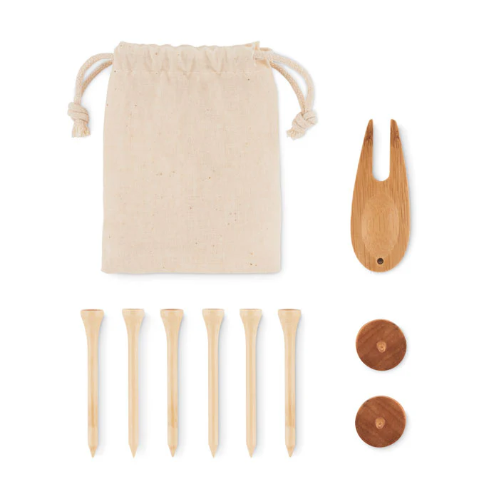 Golf accessories set in pouch - Image 3