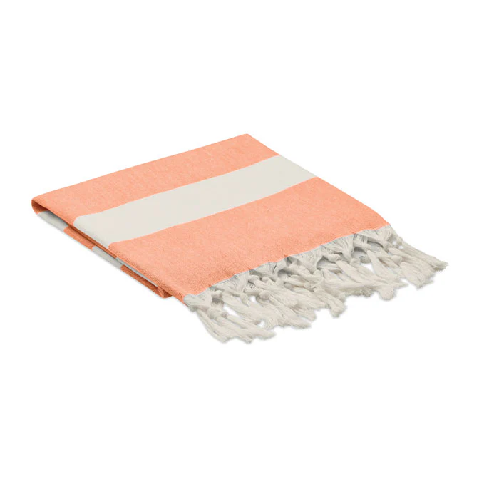 Hamman towel blanket 140 gr/m² Orange - Image 2