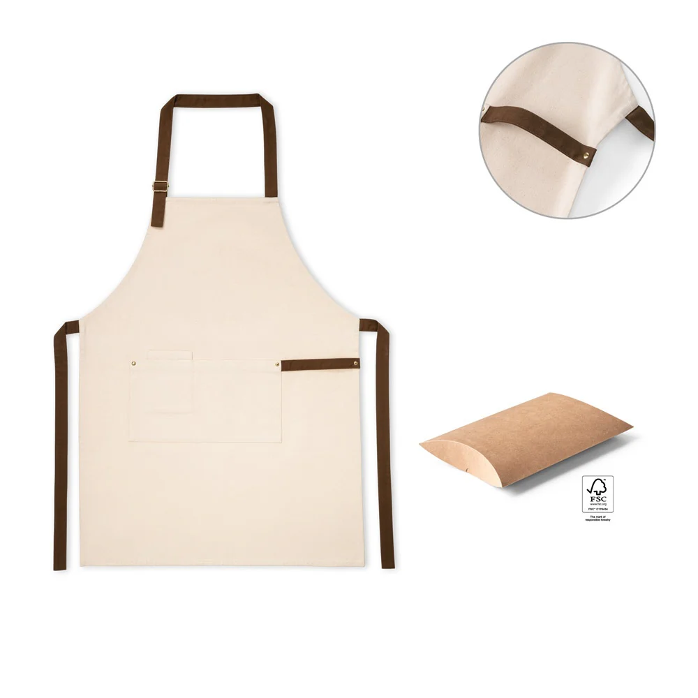 HOLM. 100% cotton apron (320 g/m²) - Image 5