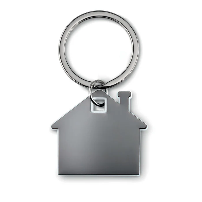 House shape plastic key ring - Image 7