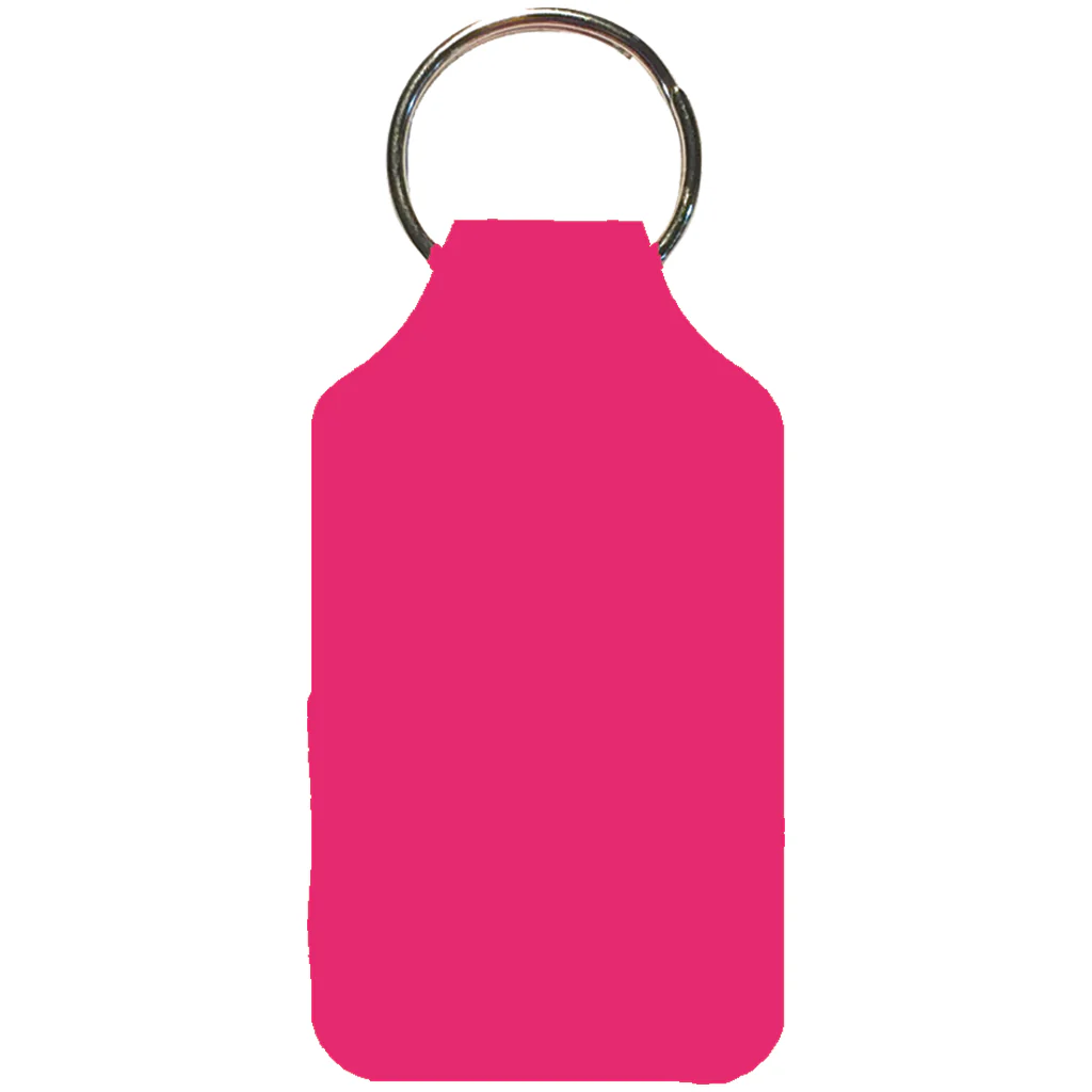 Imitation Leather Keyfob - Square Shape - Image 9